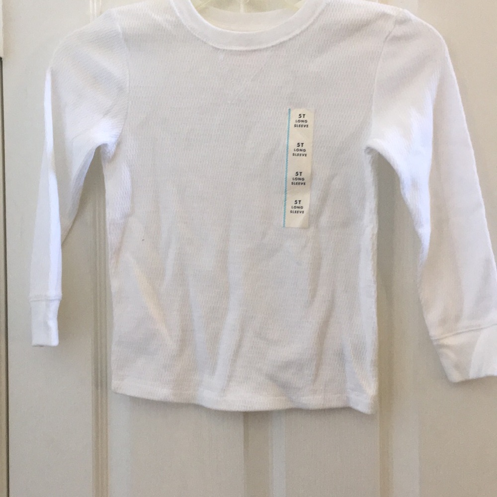 NWT kids cat & jack thermal tee 5t